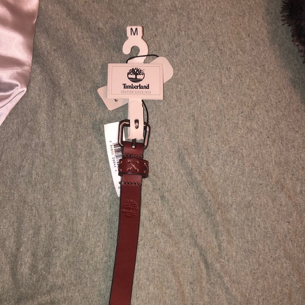 Timberland brand new, never worn, “premium genuine leather” belt.